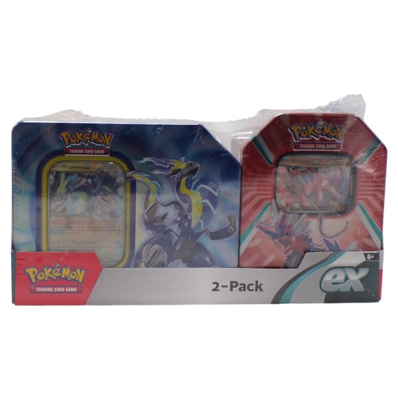 Pokemon TCG Paldea Legends Tins Miraidon Ex & Koraidon Ex Factory Sealed Cards - Picture 2 of 10